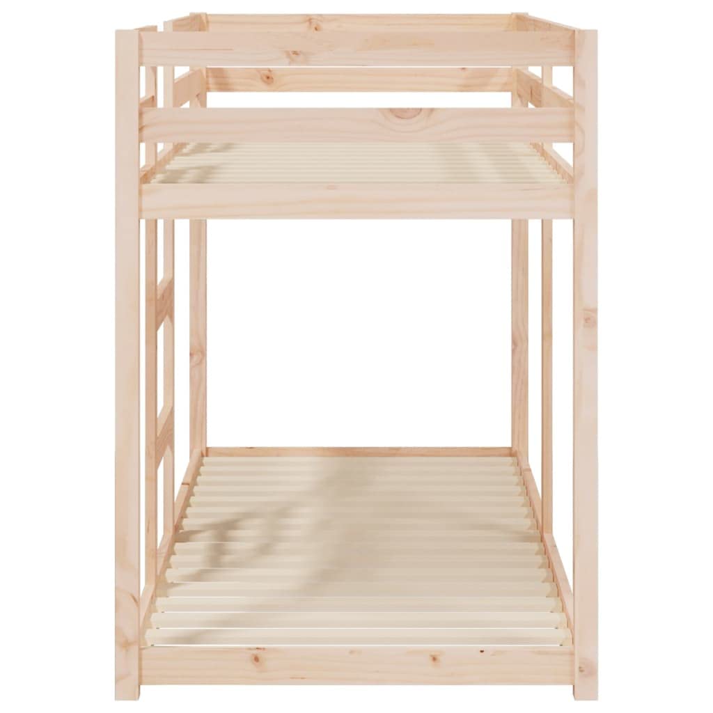 Massief grenen stapelbed 75x190 cm — stevig & stijlvol