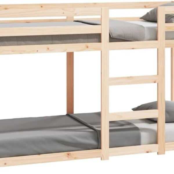 Massief grenen stapelbed 75x190 cm — stevig & stijlvol