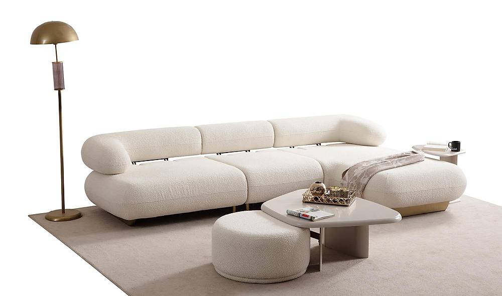 Massimo Hoekbank Medium — Premium kwaliteit