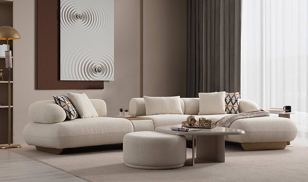 Massimo Premium Hoekbank met Salontafel — Luxe Comfort