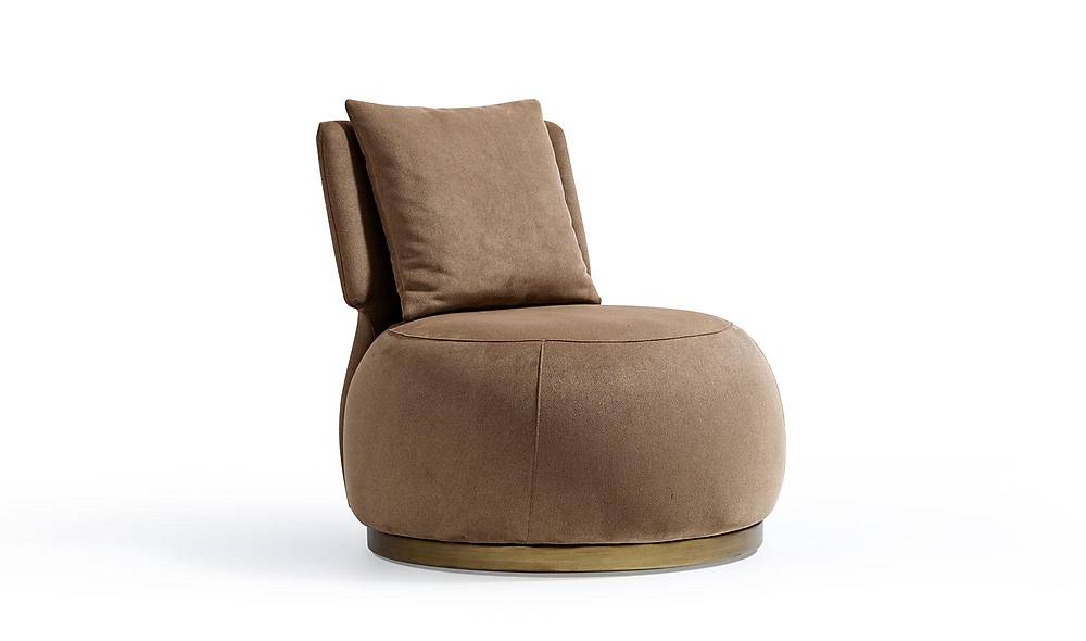 Mavera Luxe Fauteuil - Premium kwaliteit, koffiebruin