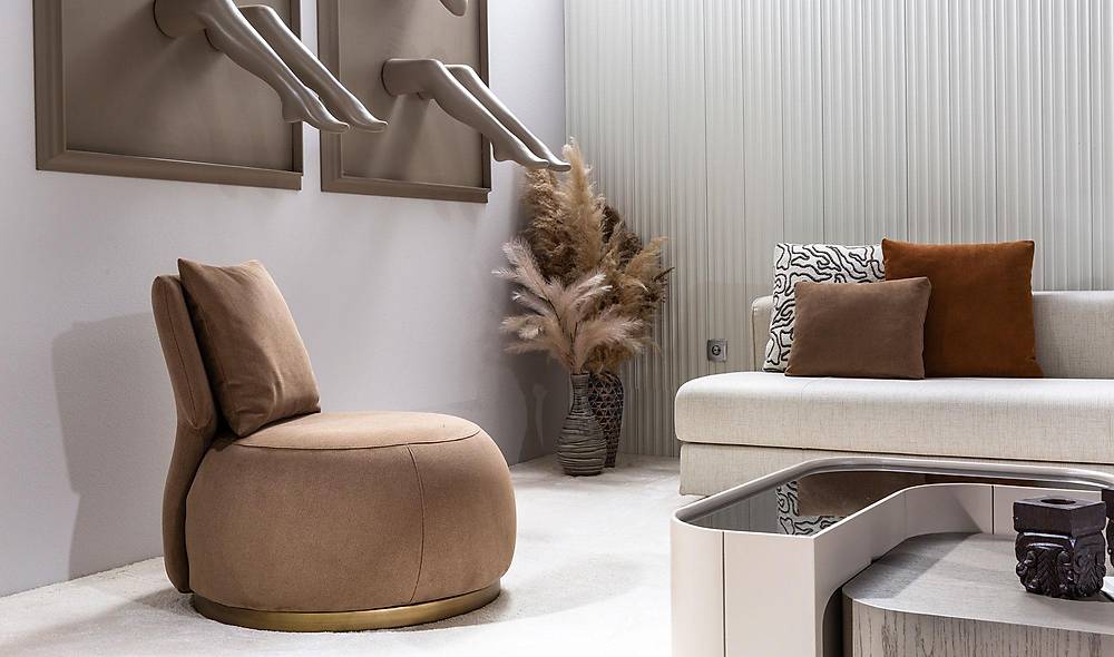 Mavera Luxe Fauteuil - Premium kwaliteit, koffiebruin