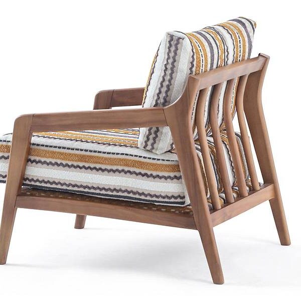 Mery Renkli designfauteuil – Premium kleurrijk comfort