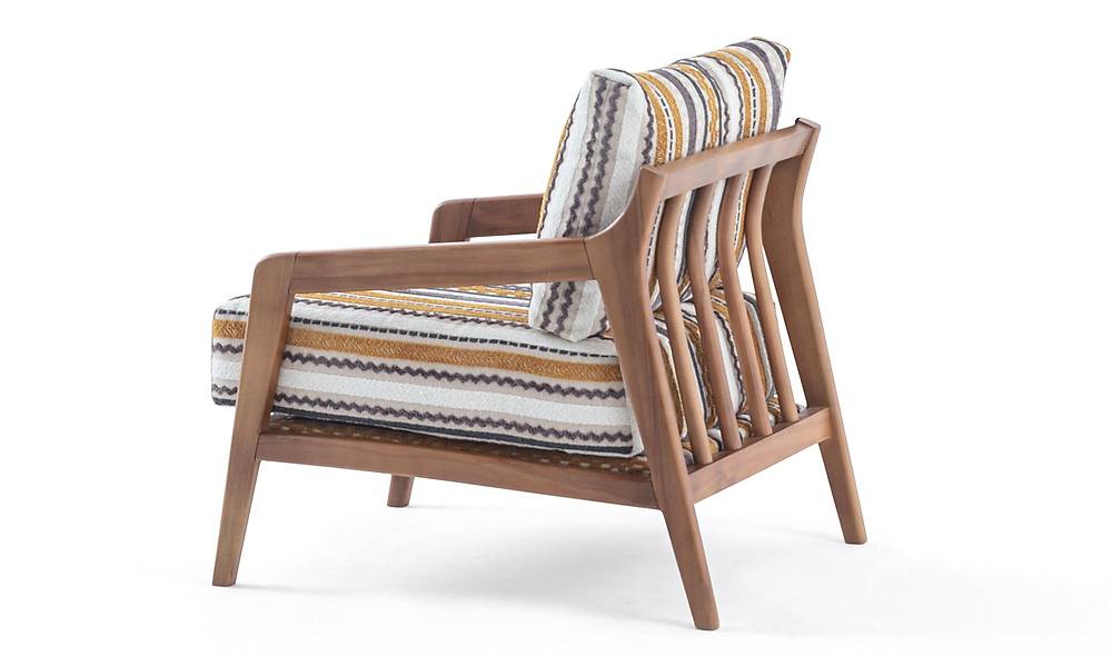 Mery Renkli designfauteuil – Premium kleurrijk comfort