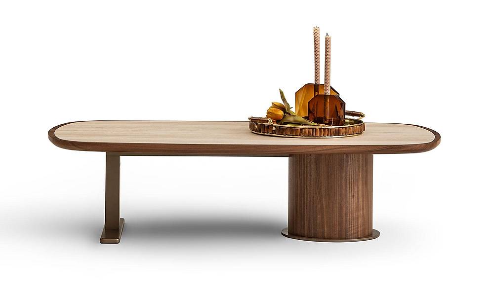 Messina walnoot tv-meubel — luxe tijdloos design