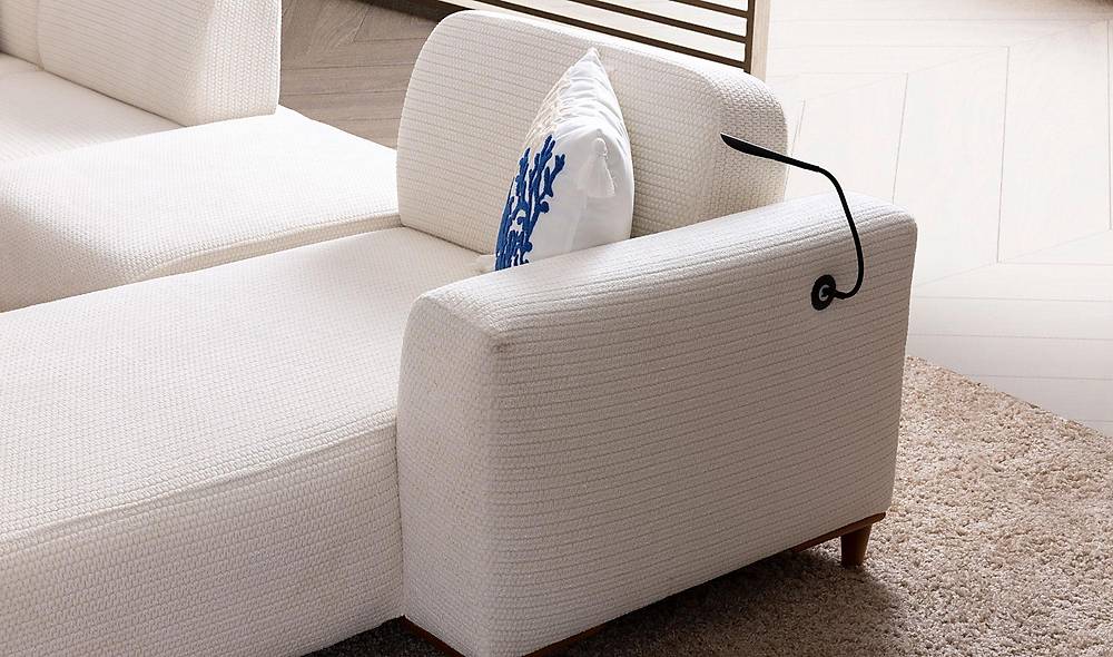 Milas Small Hoekbank – Luxe kwaliteit voor kleine ruimtes