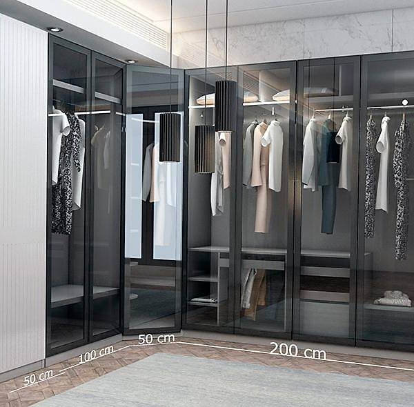 Milenyum Hoekkast – Luxe, ruimtebesparende kledingkast