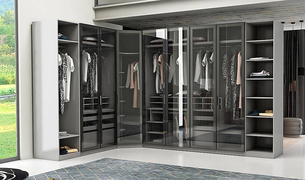 Milenyum Hoekkast – Luxe, ruimtebesparende kledingkast