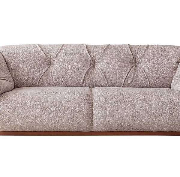 Mimosa Designbank Bruin — Luxe kwaliteit