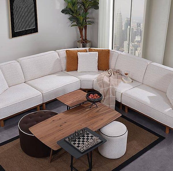 Minotti luxe hoekbank — Italiaans design & topkwaliteit