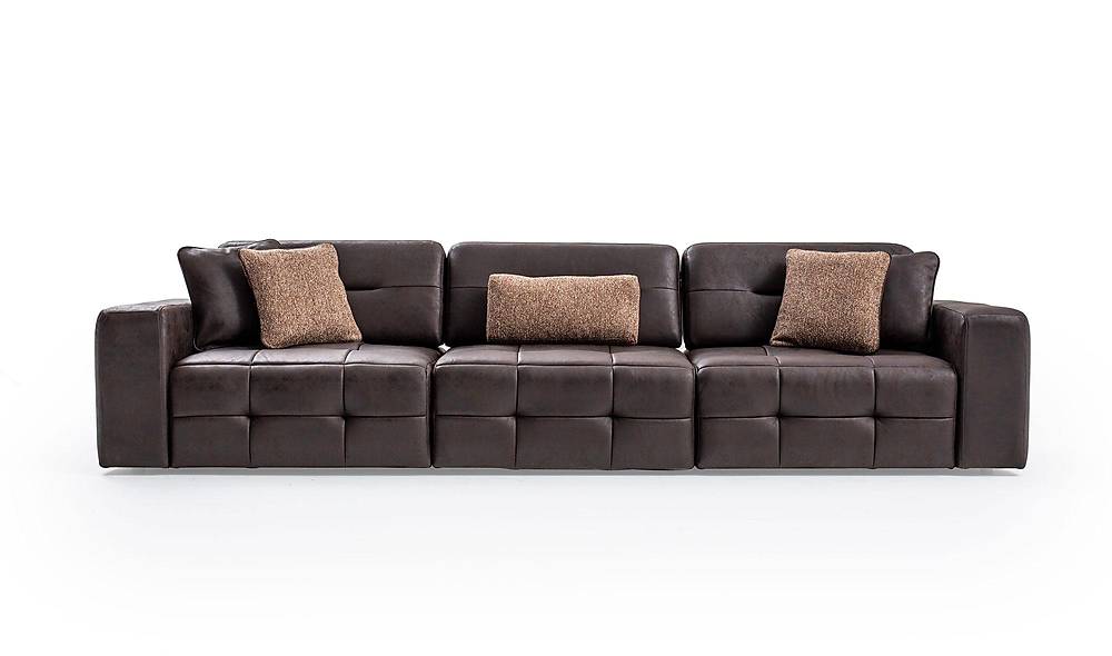 Mocha 4-zits bank – Luxe design en premium comfort