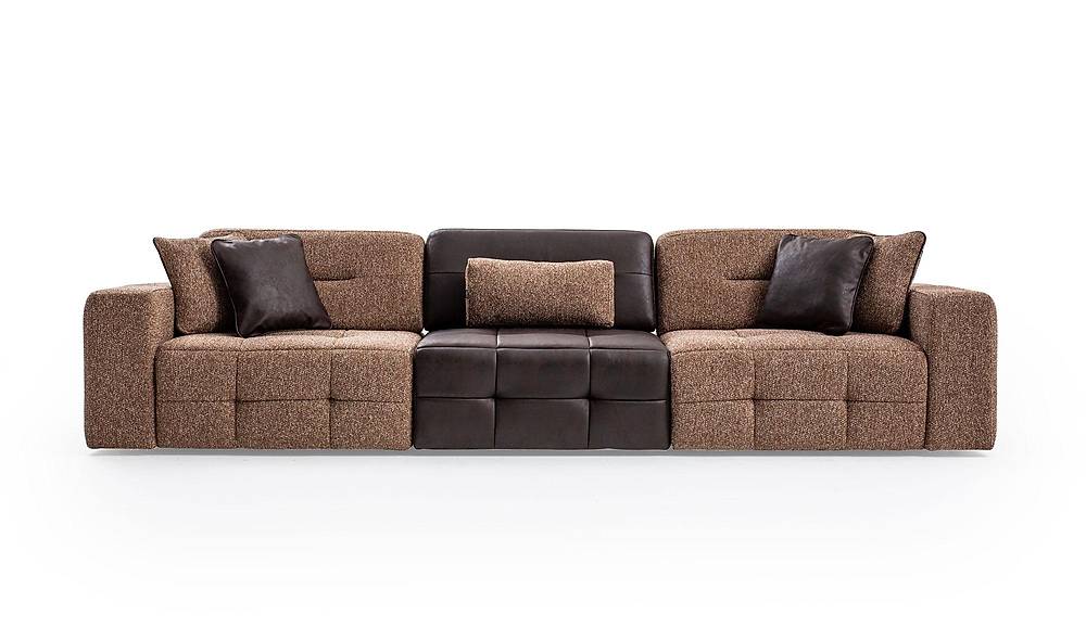 Mocha 4-zits bank – Luxe design en premium comfort