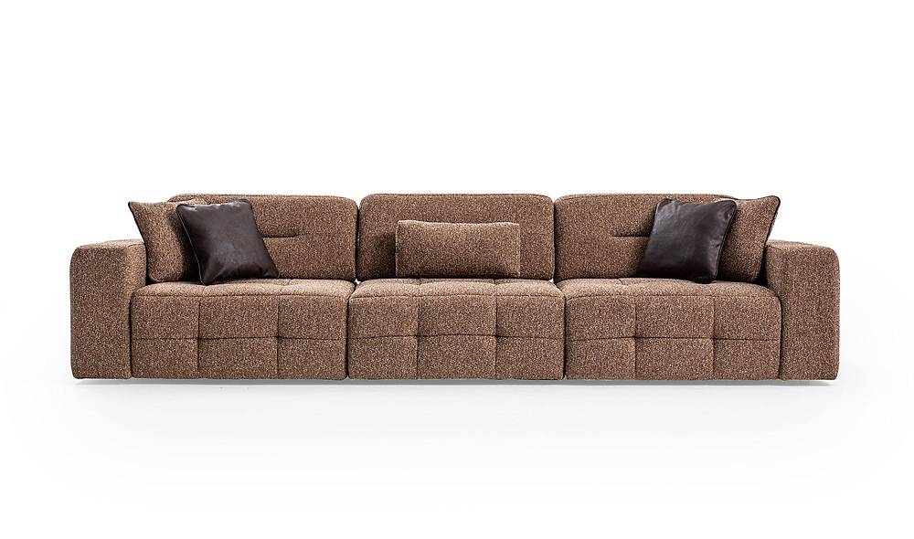 Mocha 4-zits bank – Luxe design en premium comfort