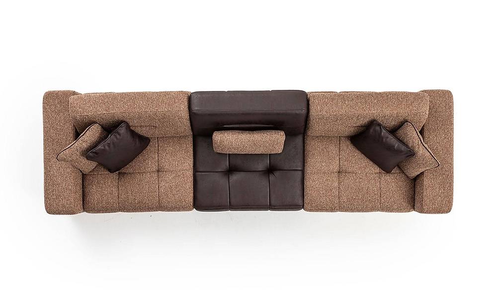 Mocha 4-zits bank – Luxe design en premium comfort