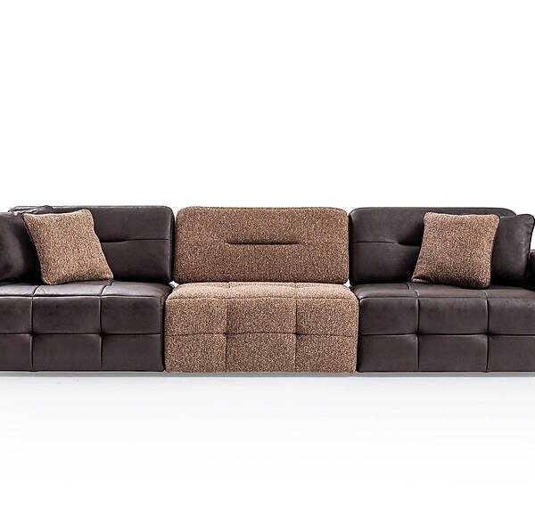 Mocha 4-zits bank – Luxe design en premium comfort