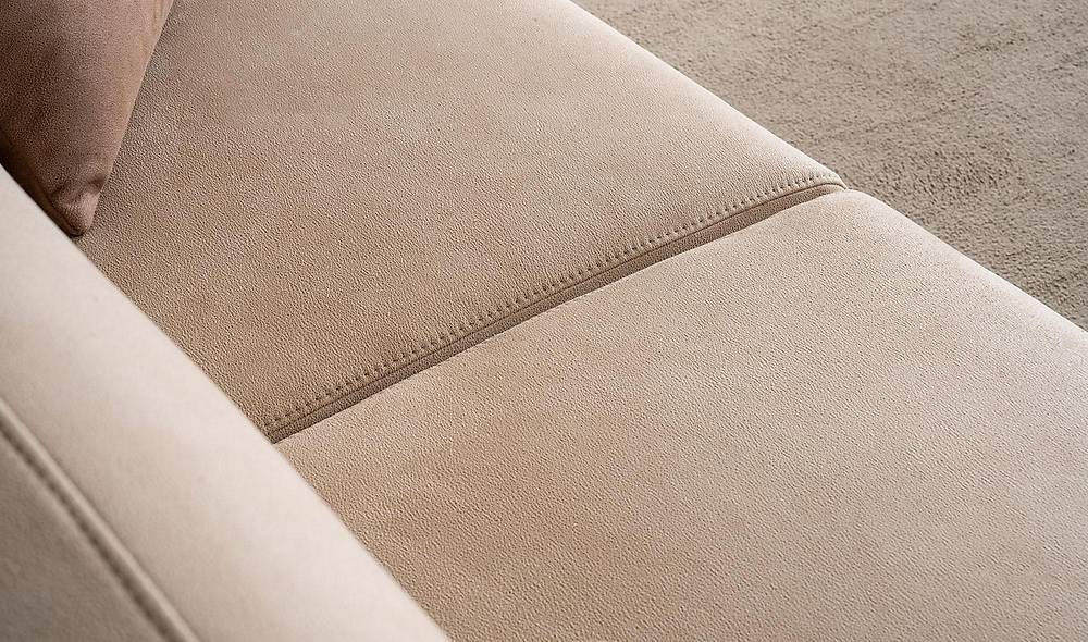 Modre driezitsbank – Luxe modern design, nieuw