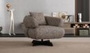 Nano Berjer – Compacte designfauteuil met luxe afwerking