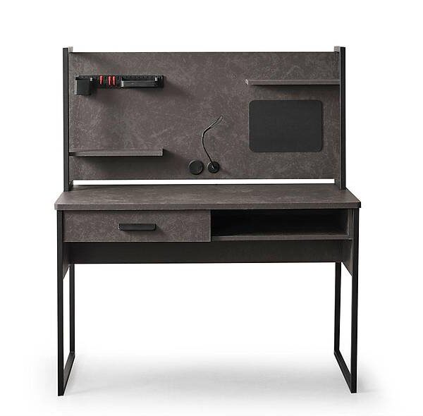 Negro zwart bureau — luxe design voor thuiskantoor