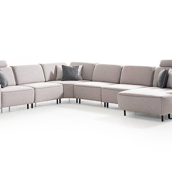 Nero luxe hoekbank — Premium kwaliteit en modern comfort