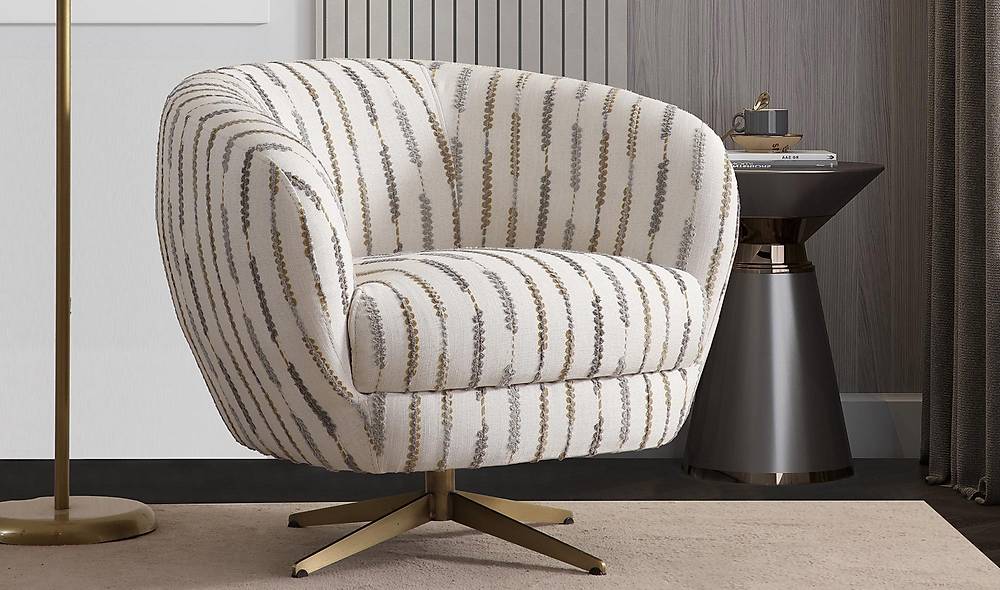 Nesta fauteuil Antik Gold — premium kwaliteit
