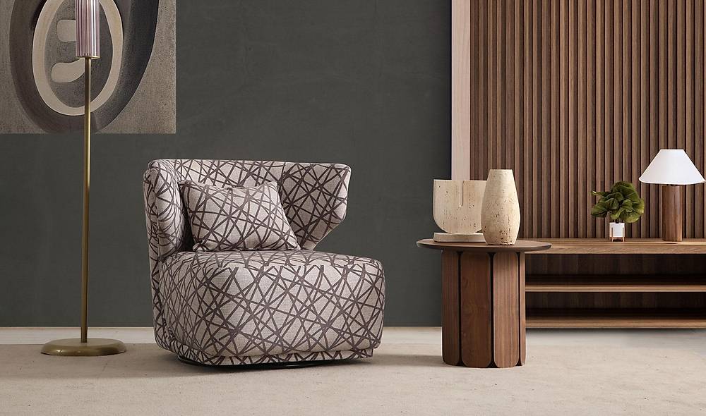Nieuwe bruine luxe fauteuil - premium comfort & design