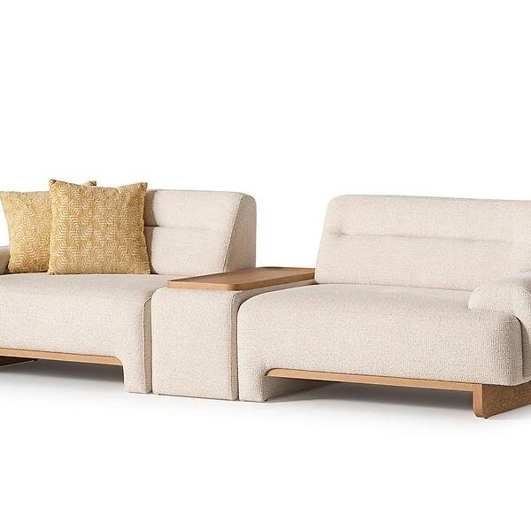 Noho designbank met salontafel — luxe comfort