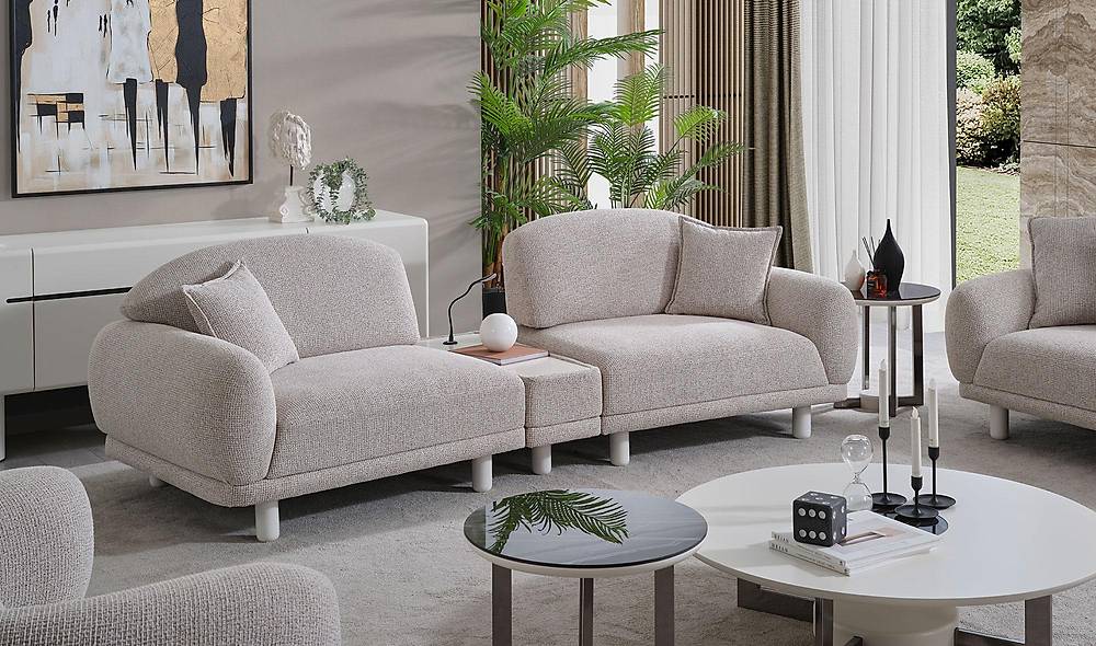 Noma Dörtlü 4-zits designbank – luxe kwaliteit