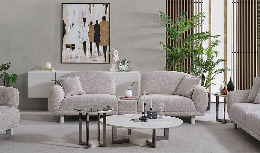 Noma Dörtlü 4-zits designbank – luxe kwaliteit