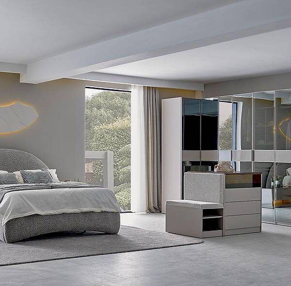 Odessa Opbergbed met Hoekkast – Luxe Slaapkamerset