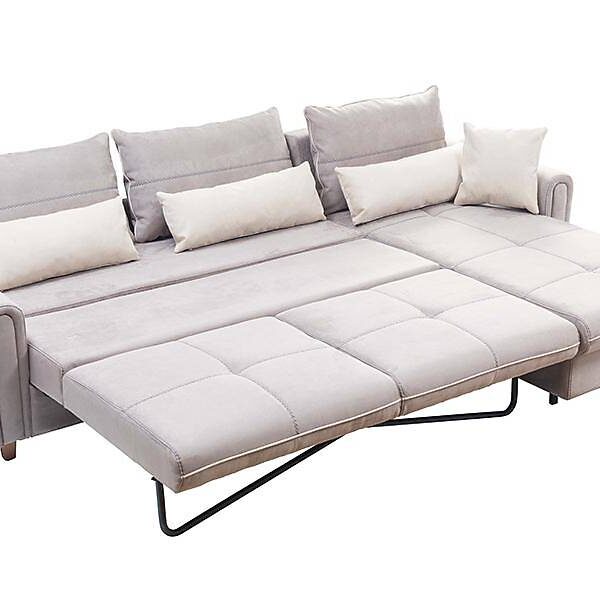 Opso luxe hoekbank met uittrekbed — slaapbank