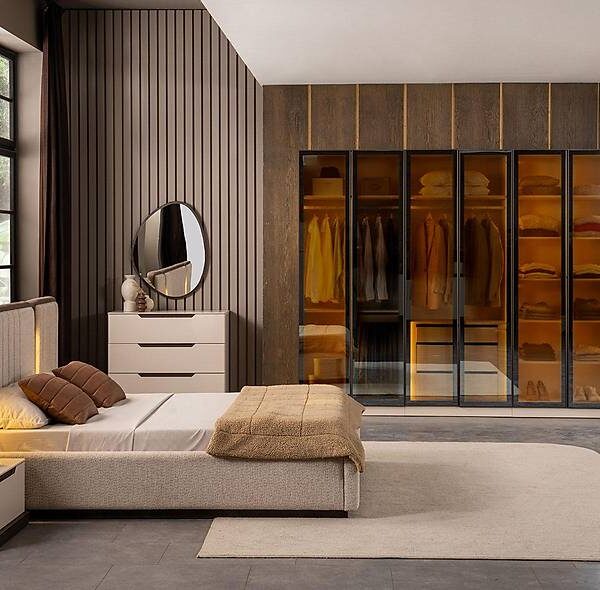 Orva Slaapkamerset met Hoekkast — Ruimtebesparend