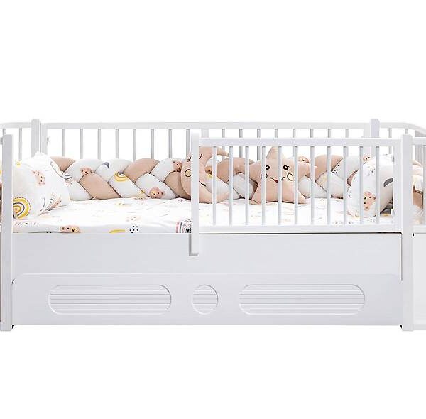 Picasso Montessori Kinderbed Wit — Lage instap