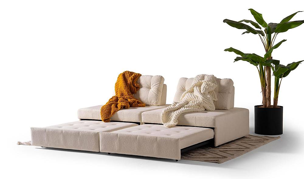 Premium 2-persoons slaapbank — trendy design, ruimtebesparend