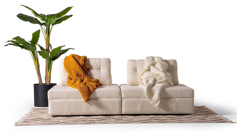 Premium 2-persoons slaapbank — trendy design, ruimtebesparend