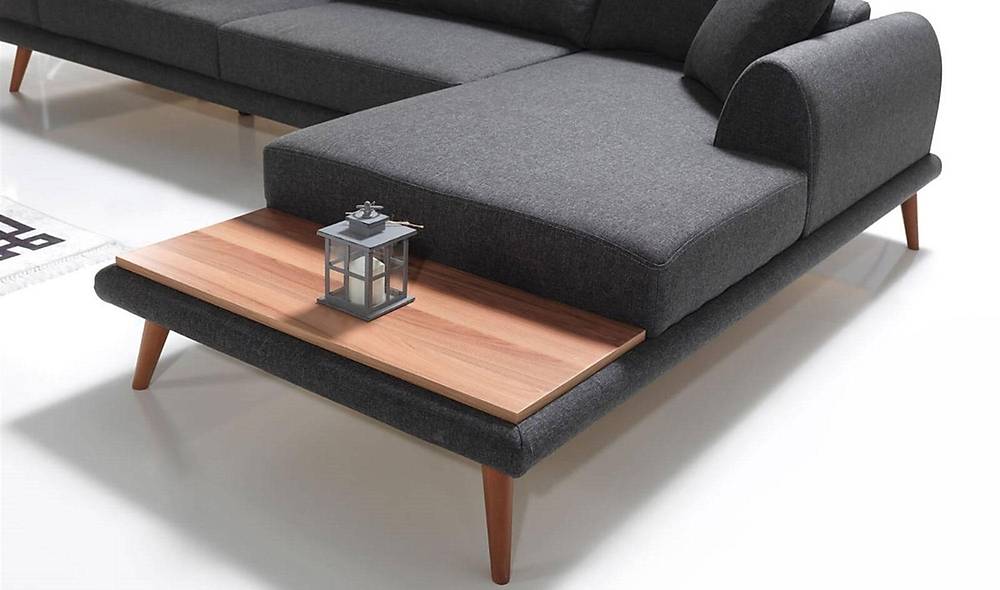 Premium antraciet hoekbank - Luxe design & ultiem comfort