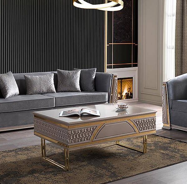 Premium bankstel Verdere Koltuk - Cappuccino