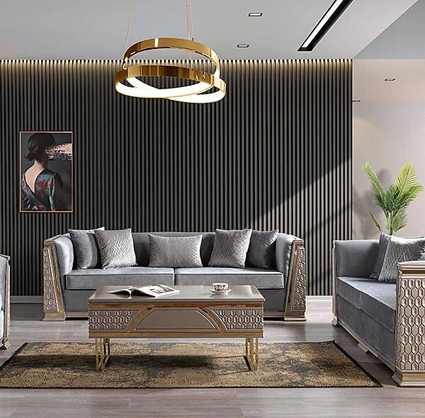 Premium bankstel Verdere Koltuk - Cappuccino