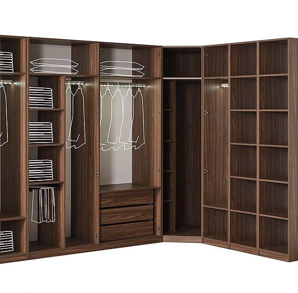 Premium Bien hoekkledingkast