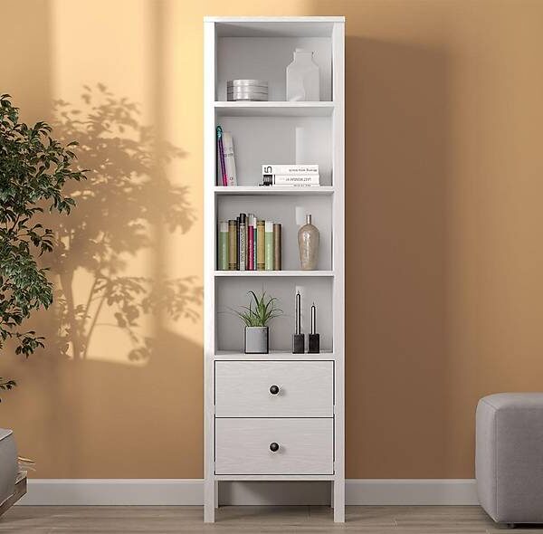 Premium boekenkast met lade – stijlvol & ruimtebesparend
