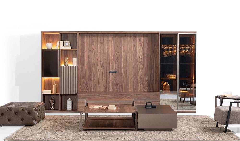 Premium eiland-woonmeubel Island — topkwaliteit & strak design