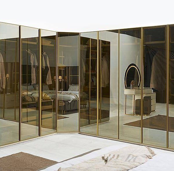 Premium glazen hoekkast Kıbrıs – luxe design