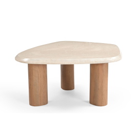 Premium houten salontafel Nuvé Naturel 84 cm