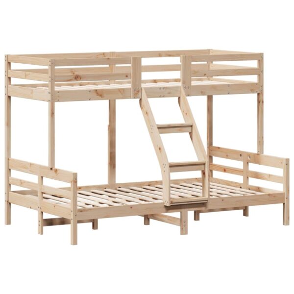 Premium massief grenen stapelbed 90x200/120x200 cm