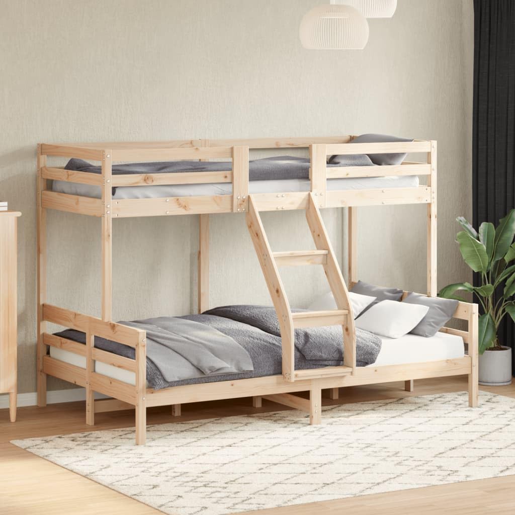 Premium massief grenen stapelbed 90x200/120x200 cm