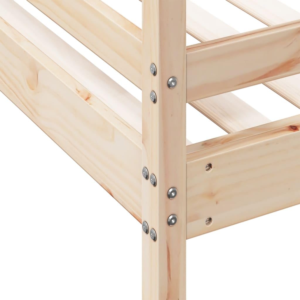 Premium massief grenen stapelbed 90x200/120x200 cm