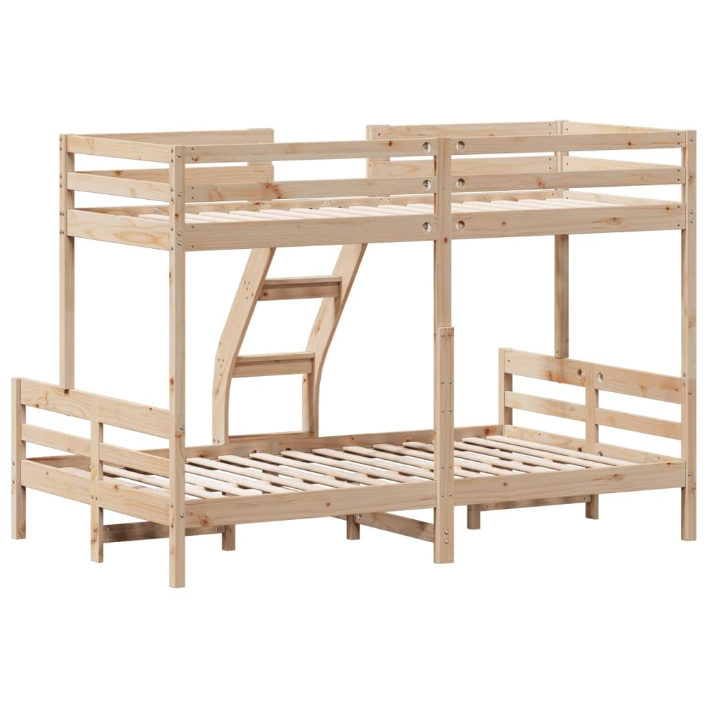 Premium massief grenen stapelbed 90x200/120x200 cm