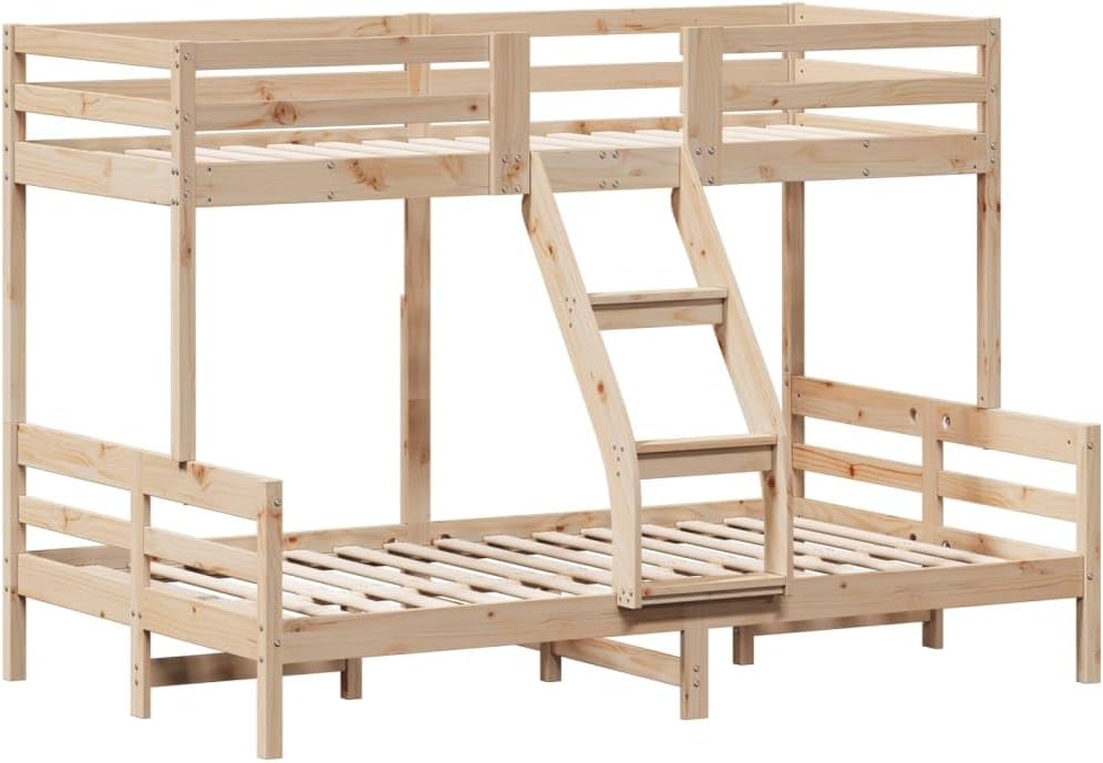 Premium massief grenen stapelbed 90x200/120x200 cm
