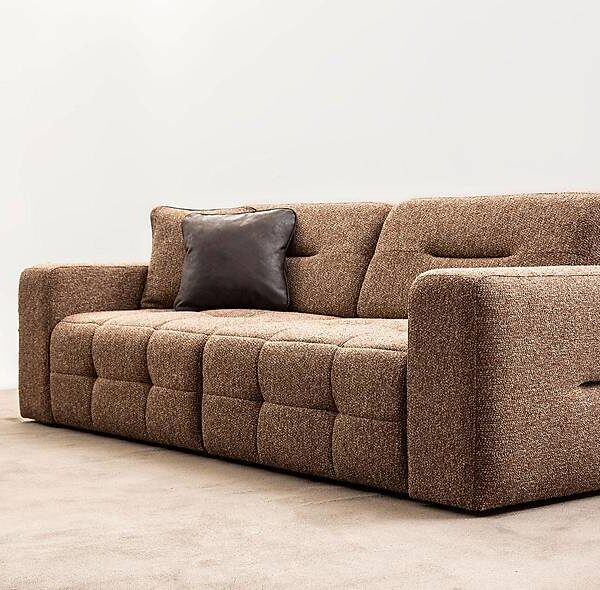 Premium Mocha driezitsbank - luxe & comfortabel