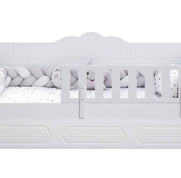 Premium Montessori-bed Penna Wit — Veilig en Tijdloos