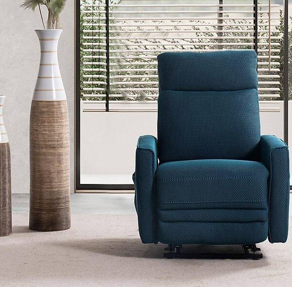 Premium Optima TV-fauteuil — Luxe relaxstoel in blauw